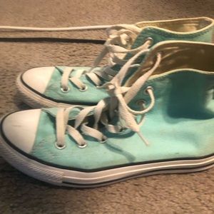 Blue converse